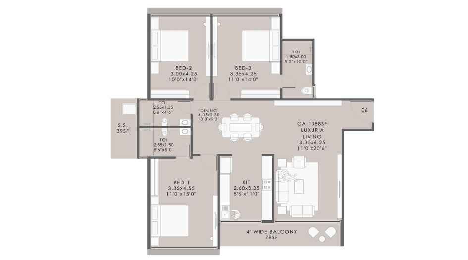 Platinum-Mansionz-Floor-Plan-3-BHK